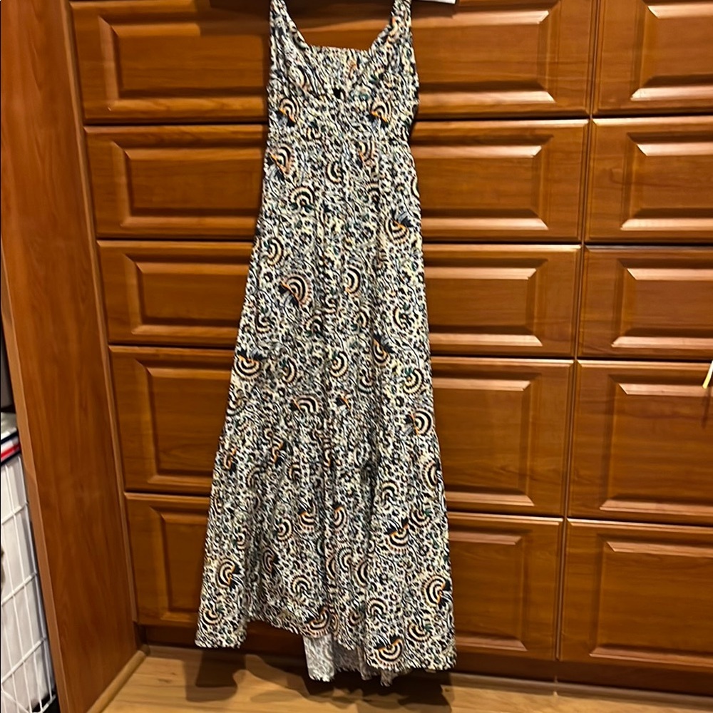 A.L.C. Multicolor Patterned Women's Dress